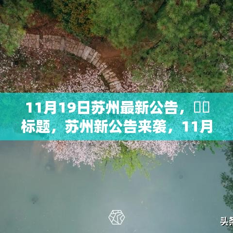 蘇州11月19日最新公告，自然秘境探索之旅，心靈寧靜之旅啟程