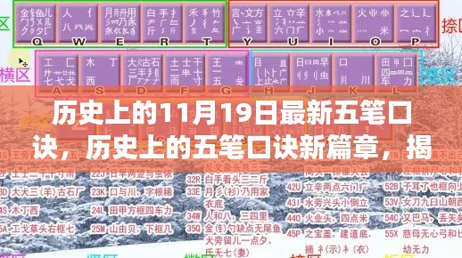 揭秘五筆輸入法新篇章，最新口訣背后的歷史與故事