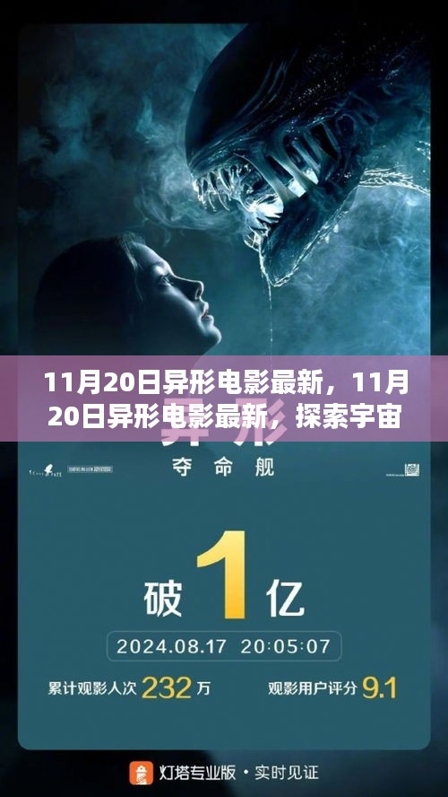 探索宇宙深處的未知生命，最新異形電影即將上映