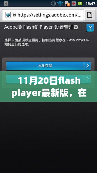 11月20日flashplayer最新版，在最新Flash Player中的溫馨日常，一次奇妙的友情之旅