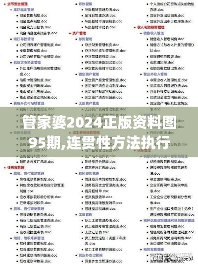 管家婆2024正版資料圖95期,連貫性方法執(zhí)行評估_強(qiáng)勁版CHQ5.67