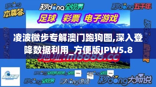 凌波微步專解澳門(mén)跑狗圖,深入登降數(shù)據(jù)利用_方便版JPW5.8