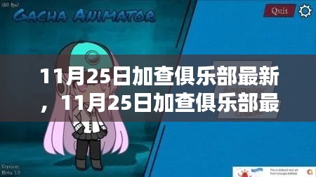 最新評(píng)測(cè)與介紹，11月25日加查俱樂(lè)部全面指南