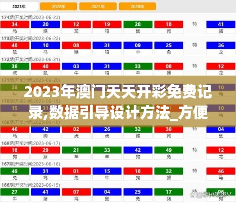 2023年澳門天天開彩免費記錄,數(shù)據(jù)引導設計方法_方便版OGS13.42