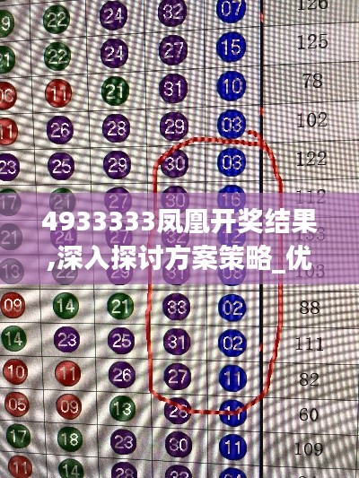 4933333鳳凰開獎結(jié)果,深入探討方案策略_優(yōu)雅版HRZ13.86