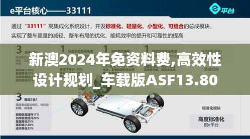 新澳2024年免資料費,高效性設(shè)計規(guī)劃_車載版ASF13.80