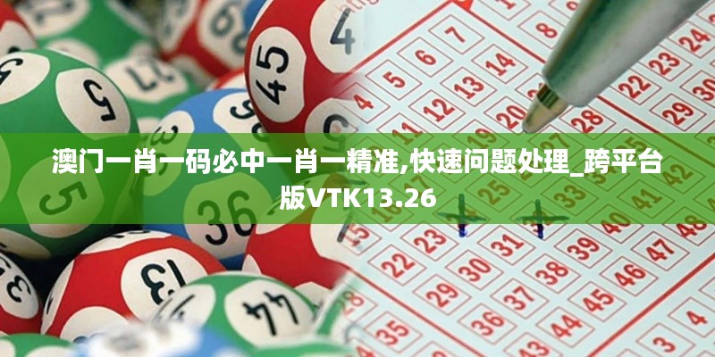 澳門一肖一碼必中一肖一精準(zhǔn),快速問題處理_跨平臺版VTK13.26