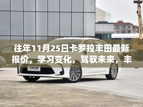 豐田卡羅拉最新報價背后的勵志故事，學(xué)習(xí)變化，駕馭未來，勵志成長之路