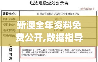 新澳全年資料免費(fèi)公開,數(shù)據(jù)指導(dǎo)策略規(guī)劃_方案版BTY7.11