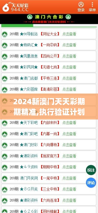 2024新澳門天天彩期期精準(zhǔn),執(zhí)行驗證計劃_專業(yè)版HTN7.54