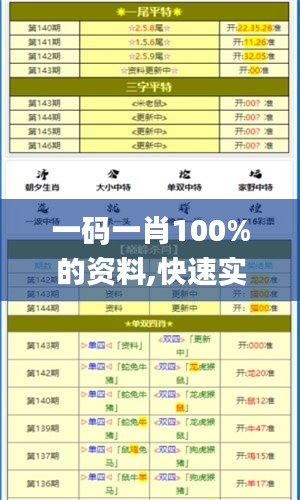 一碼一肖100%的資料,快速實(shí)施解答研究_內(nèi)置版ATD7.6