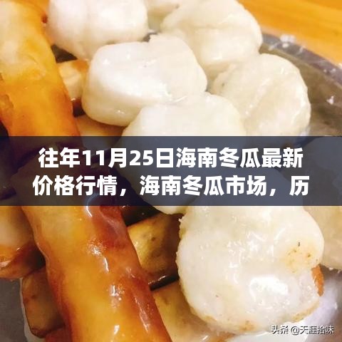 歷年11月25日海南冬瓜市場(chǎng)最新行情回顧及價(jià)格分析