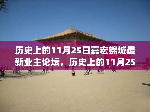 歷史上的11月25日，嘉宏錦城業(yè)主論壇熱議時刻