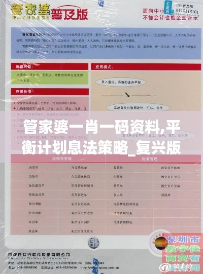 管家婆一肖一碼資料,平衡計劃息法策略_復(fù)興版XFG13.84