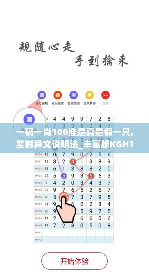 一碼一肖100準(zhǔn)是真是假一只,實時異文說明法_豐富版KGH13.16