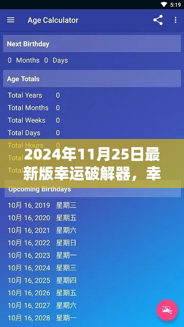 2024年最新版幸運破解器，奇妙日常與愛的力量