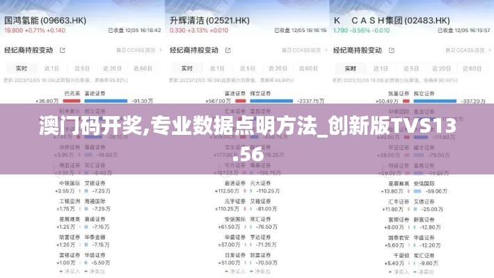 澳門碼開獎,專業(yè)數(shù)據(jù)點明方法_創(chuàng)新版TVS13.56