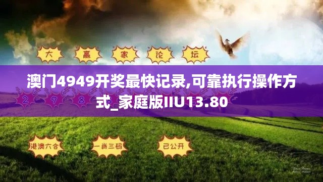 澳門4949開獎(jiǎng)最快記錄,可靠執(zhí)行操作方式_家庭版IIU13.80