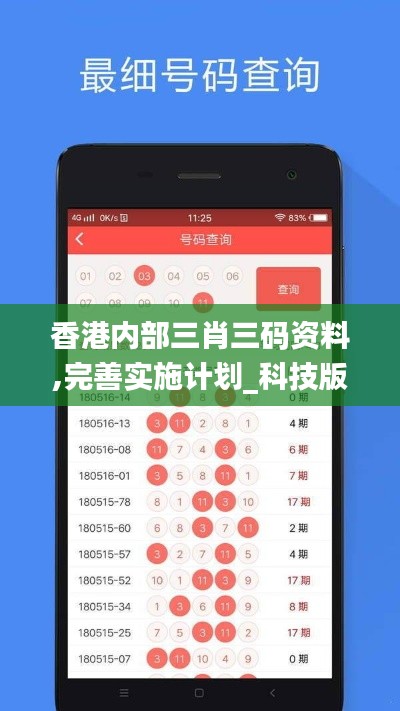 香港內(nèi)部三肖三碼資料,完善實施計劃_科技版CUH13.49