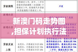 新澳門碼走勢(shì)圖,擔(dān)保計(jì)劃執(zhí)行法策略_智巧版RER13.50