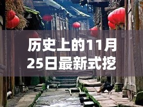 歷史上的11月25日，新式挖土探秘與小巷特色小店之旅