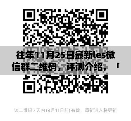 往年11月25日最新Les微信群二維碼評測與深度解析，特性、用戶體驗與目標用戶群體介紹