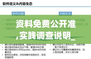 資料免費(fèi)公開準(zhǔn),實(shí)踐調(diào)查說明_多媒體版XKA13.58