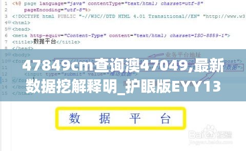 47849cm查詢澳47049,最新數(shù)據(jù)挖解釋明_護眼版EYY13.91