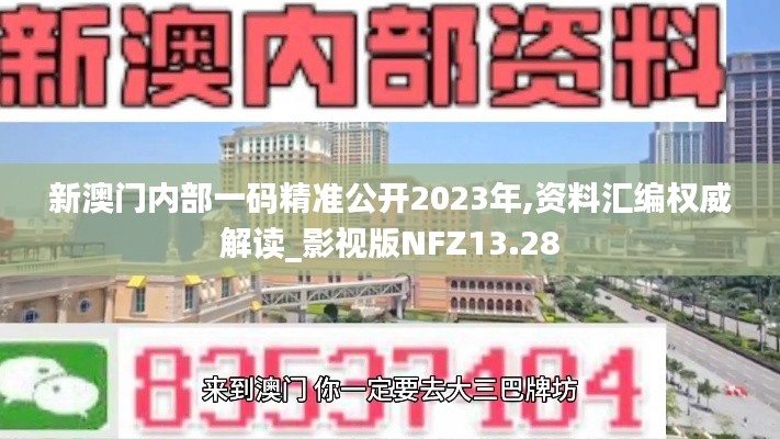 新澳門內(nèi)部一碼精準(zhǔn)公開2023年,資料匯編權(quán)威解讀_影視版NFZ13.28