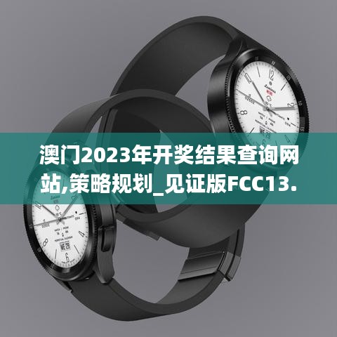 澳門2023年開獎(jiǎng)結(jié)果查詢網(wǎng)站,策略規(guī)劃_見證版FCC13.37