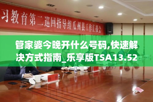 管家婆今晚開什么號(hào)碼,快速解決方式指南_樂享版TSA13.52