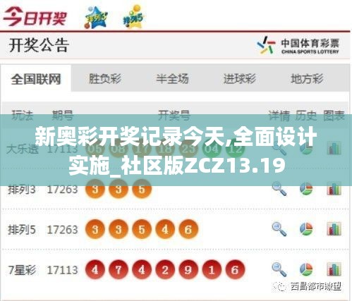 新奧彩開(kāi)獎(jiǎng)記錄今天,全面設(shè)計(jì)實(shí)施_社區(qū)版ZCZ13.19