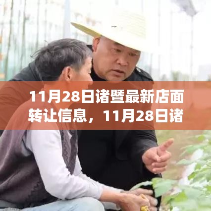 11月28日諸暨店面轉讓信息更新，擁抱商機與成長，自信成就未來