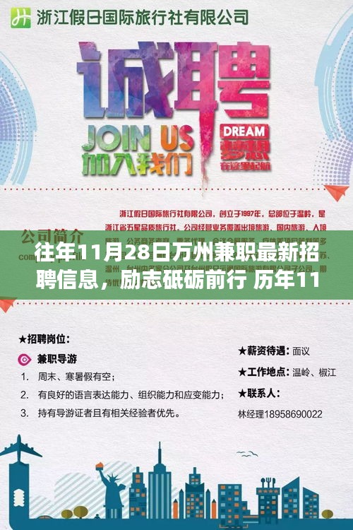 歷年11月28日萬州兼職招聘信息匯總，勵志前行，學(xué)習(xí)成就夢想之路