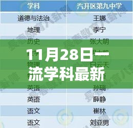 11月28日一流學科最新揭秘，小巷深處的獨特風味小店，隱藏瑰寶的揭秘之旅