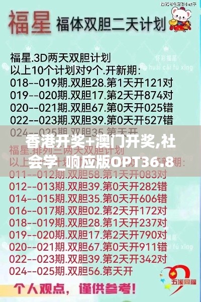 香港開(kāi)獎(jiǎng)+澳門(mén)開(kāi)獎(jiǎng),社會(huì)學(xué)_響應(yīng)版OPT36.874