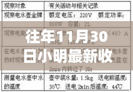 小明在往年11月30日的收獲，多維度審視下的個(gè)人成長與收獲體驗(yàn)