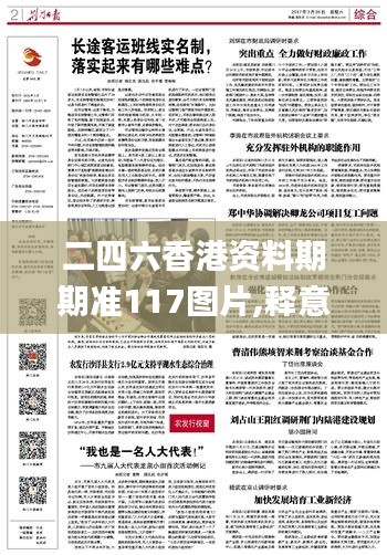 二四六香港資料期期準(zhǔn)117圖片,釋意性描述解_閃電版YQG31.511