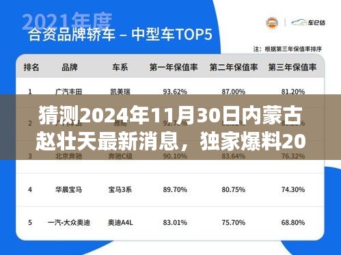 獨(dú)家爆料，趙壯天在內(nèi)蒙古的最新動(dòng)態(tài)揭曉，預(yù)測(cè)內(nèi)蒙古趙壯天最新消息（2024年11月30日）