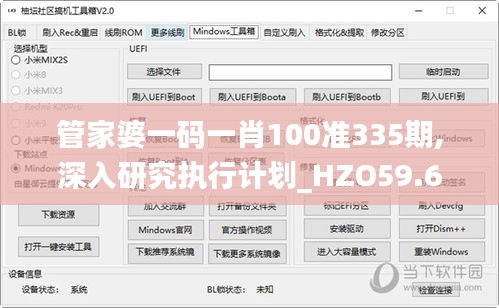 管家婆一碼一肖100準(zhǔn)335期,深入研究執(zhí)行計劃_HZO59.628精選版
