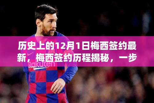 揭秘梅西簽約歷程，跟隨歷史腳步見證球王誕生的瞬間