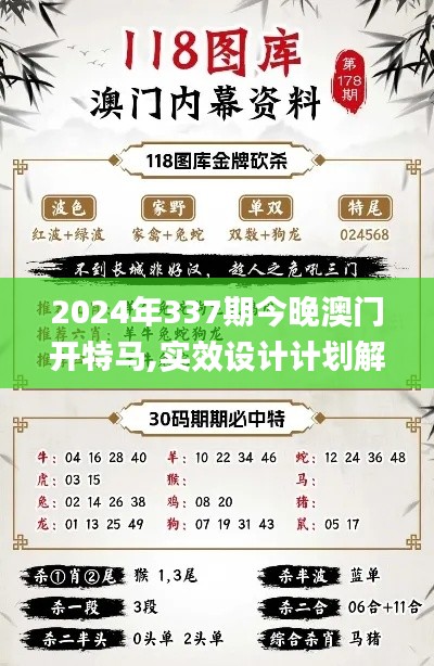 2024年337期今晚澳門開特馬,實(shí)效設(shè)計(jì)計(jì)劃解析_基礎(chǔ)版82.591-7