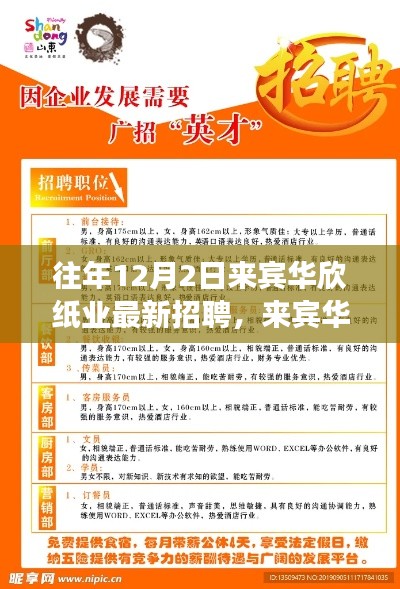 來(lái)賓華欣紙業(yè)最新招聘季，應(yīng)聘指南與成功秘訣揭秘