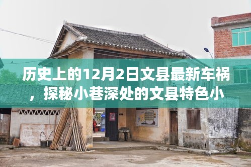 文縣車禍背后的奇妙旅程，探尋小巷深處的特色小店