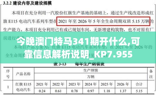 今晚澳門特馬341期開什么,可靠信息解析說明_KP7.955