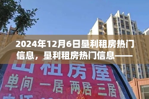 墾利租房市場揭秘，2024年12月6日租賃市場新動態(tài)熱門信息匯總