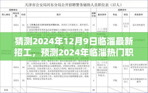 2024年臨淄最新招工趨勢預(yù)測，熱門職業(yè)動態(tài)及展望