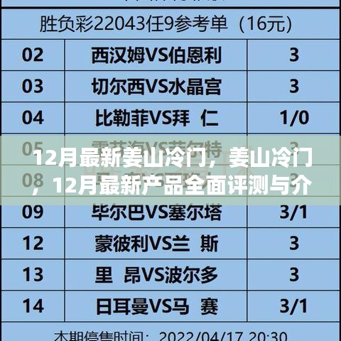 12月姜山冷門產(chǎn)品全面評測與介紹，最新產(chǎn)品一覽