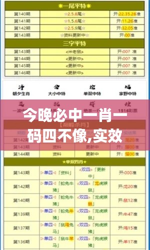 今晚必中一肖一碼四不像,實效性解析解讀_創(chuàng)新版9.831