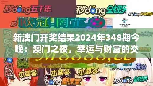 新澳門開獎結(jié)果2024年348期今晚：澳門之夜，幸運與財富的交匯